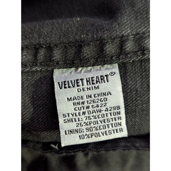 Embroidered Black Denim Jacket - Picture 9 of 12